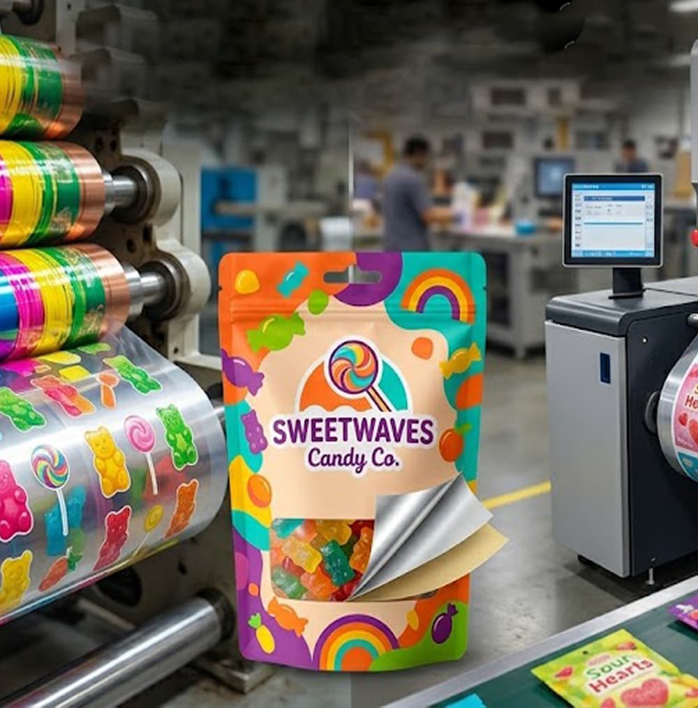 Custom Candy Bags Printing